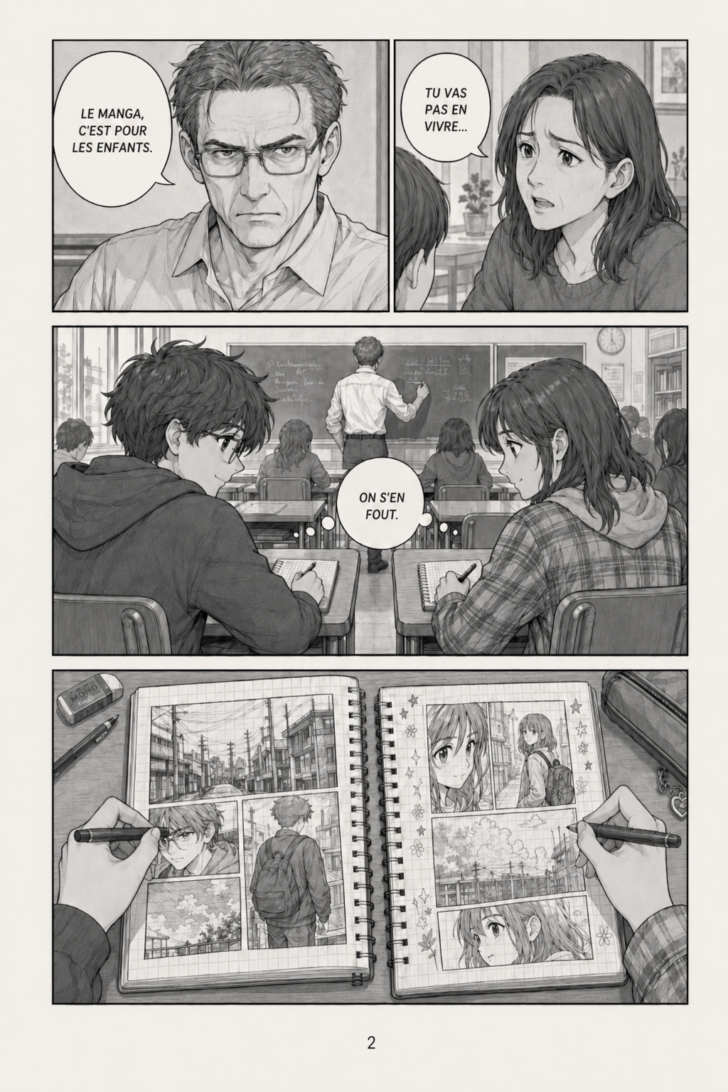 Notre histoire — page 2